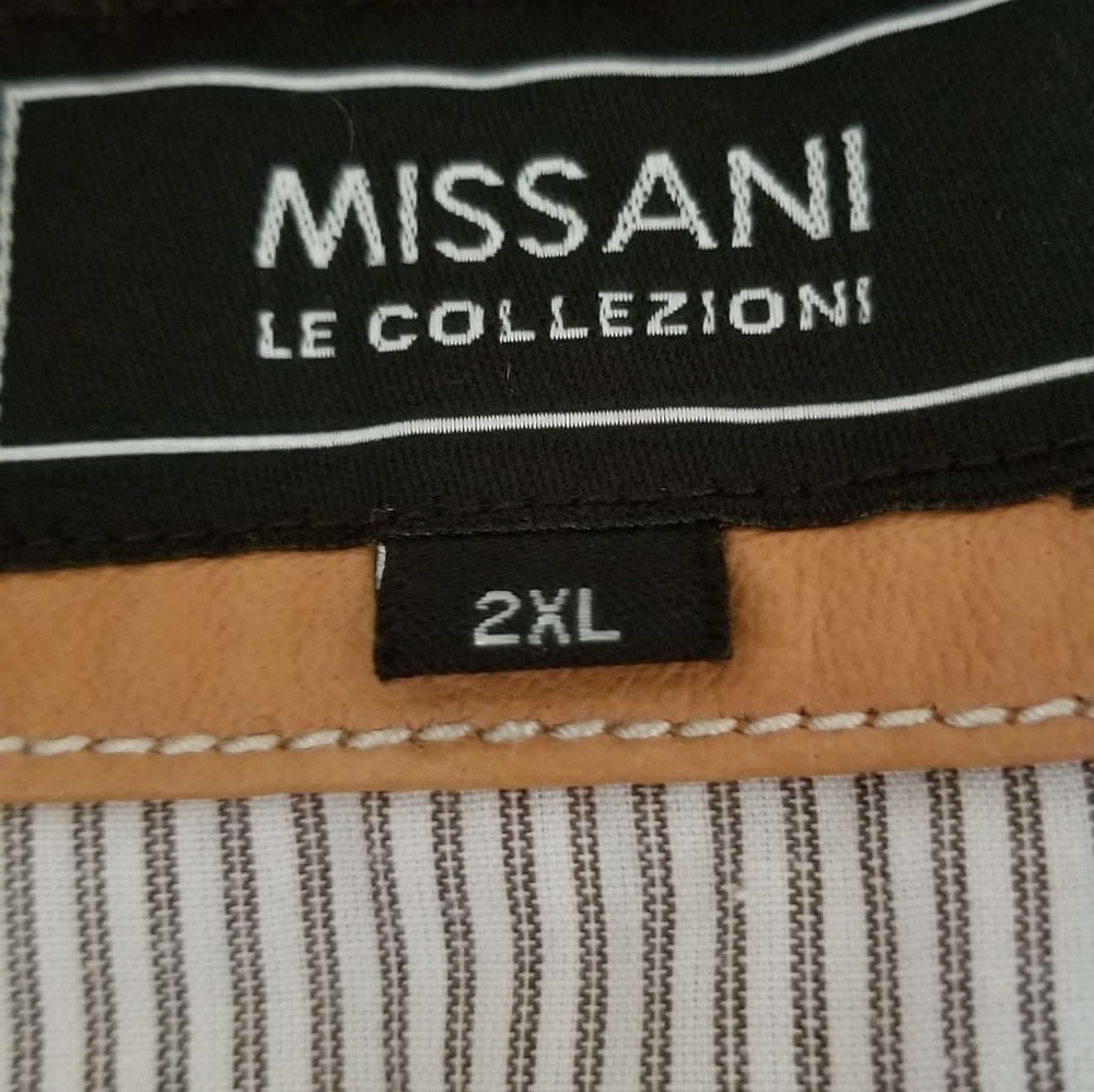 Beautiful Italian virgin calf leather jacket